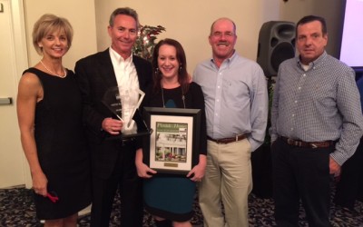 Diamond Award Winner at the 2015 Brunswick County HBA Parade of Homes Banquet!